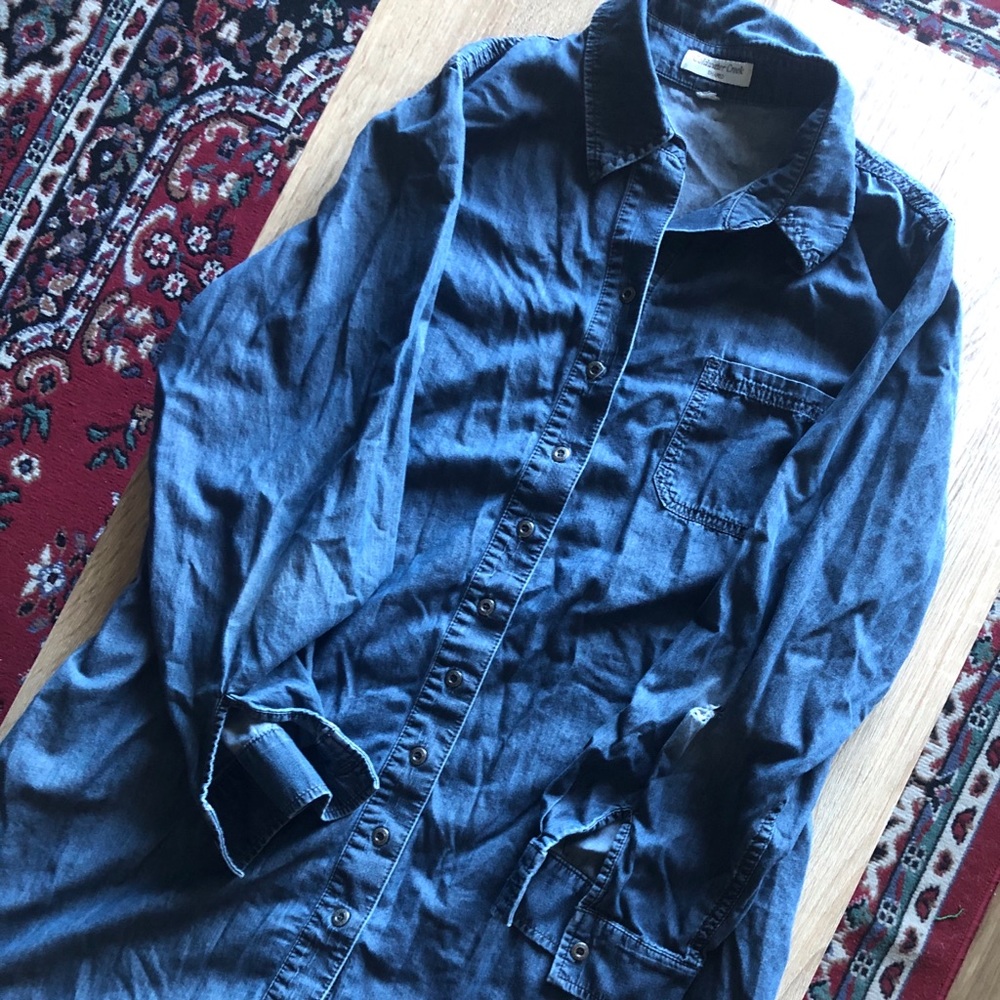 Coldwater Creek denim tunic